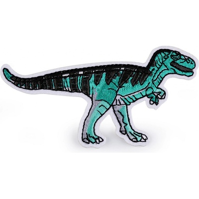 Nažehlovačka dinosaurus Varianta: 2 zelený tyrkys, Balení: 10 ks