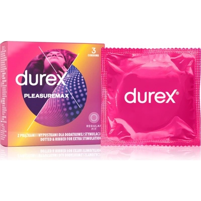 Durex Pleasuremax презервативи 3 бр