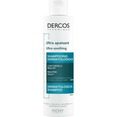 Vichy Dercos Frequence utišujúci šampón pre mastné vlasy 200 ml