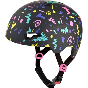 Alpina Детска каска за планинско колоездене Alpina Kid's Hackney Bike helmet - Black Confetti Matt - размер 47-51 cm (851-0905-1011)