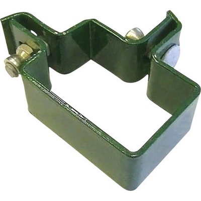 Objímka na stĺpik 60x40 mm rohová zelená