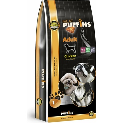 Puffins Adult Chicken Lamb & Tuna 1 kg