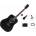 Cort AD810E Premium SET Black Satin Електро-акустична китара Дреднаут