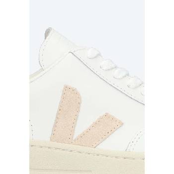 Veja Кожени маратонки Veja V-12 Leather в бяло XD0202335A (XD0202335A)