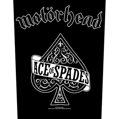 Motörhead – Ace of Spaces 2010 (Back Patch · sew-on) (Nášivka)