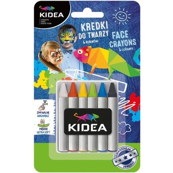 Kideá Ceruzky na tvár 6col x 2,5g