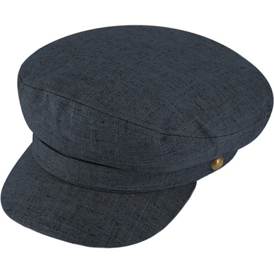 Fiebig Headwear since 1903 Námořnická lněná kapitánka modrá