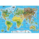 Puzzle POPULAR Mapa světa 160 dílků