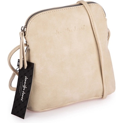 Jennifer Jones Malá kabelka přes rameno crossbody 3151 béžová