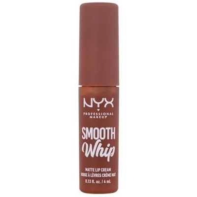 NYX Professional Makeup Smooth Whip Matte Lip Cream rúž s našlehanou texturou pro dokonalé vyhlazení rtů 24 Memory Foam 4 ml