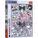 Trefl Пъзел 2x200 Неприятности с Kuromi / Hello Kitty (13345)