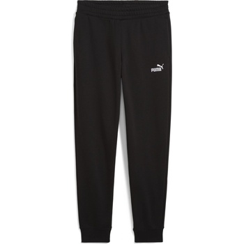 Image 1 of PUMA Панталони Puma Essentials Logo Slim Trousers Women's - Black/White