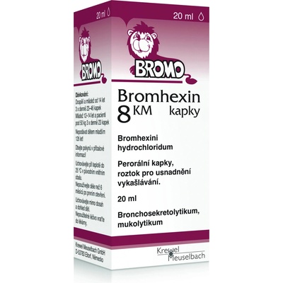 BROMHEXIN KM POR 8MG/ML POR GTT SOL 1X20ML