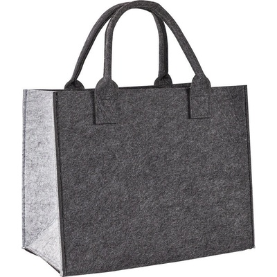DEMA Plstená taška 35x20x28 cm Shopper L antracit/sivá