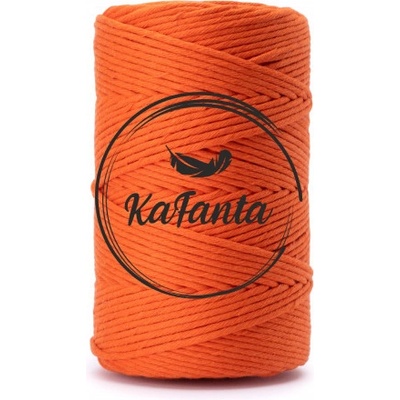 Macrame příze KaFanta PREMIUM 3mm/100m - orange