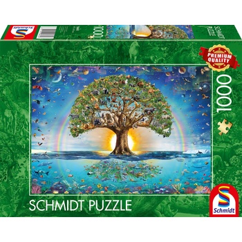 Schmidt Spiele Пъзел Schmidt от 1000 части - Вълшебното дърво на Живота (58865)