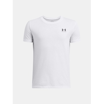 Under Armour UA B SPORTSTYLE LC SS Тениска за момчета Under Armour | Byal | Момчешки | XS