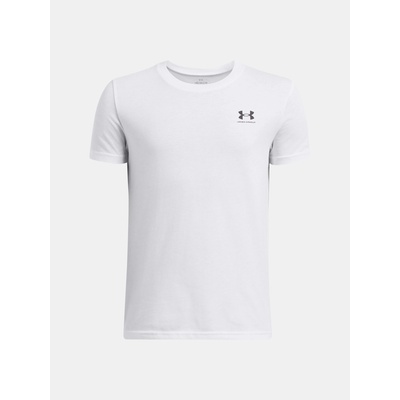 Under Armour UA B SPORTSTYLE LC SS Тениска за момчета Under Armour | Byal | Момчешки | XS