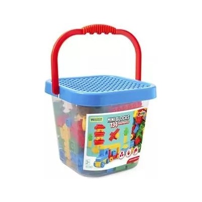 Wader Wader: кофичка за игра с блокчета - 134 части