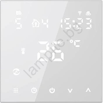 Geti Термостат за вграден монтаж 230V, бял, Wi-Fi Tuya (TI0233)