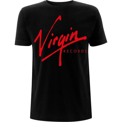 NNM мъжка тениска Virgin Records - Лого - Черен - RTVIRTSBLOG