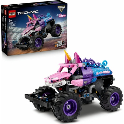 LEGO® Technic 42220 Monster Jam™ Sparkle Smash™ s natahovacím motorem