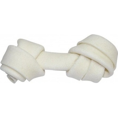 Lolo pets Biely uzol z byvolej kože 8 cm