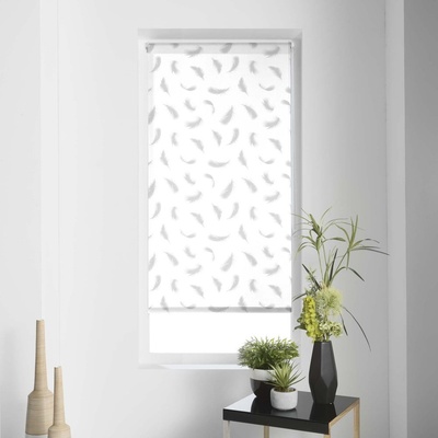 Douceur d'intérieur Bílá textilní roleta 60x90 cm Envolea