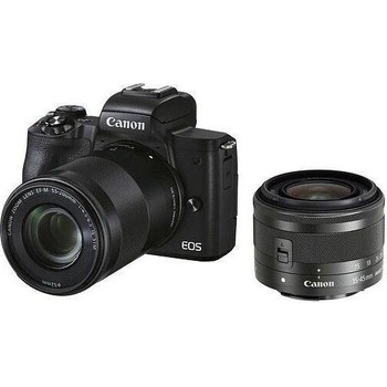 Image 1 of Canon EOS M50 Mark II + EF-M 15-45mm + 55-200mm f/3.5-6.3 IS STM (4728C041AA)