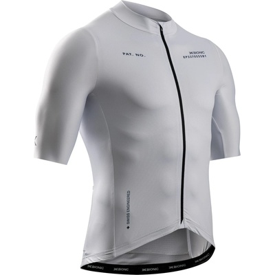 X-Bionic Мъжка фланелка с къс ръкав за колоездене X-Bionic Corefusion Ride Jersey S/S Cycling jersey - Off White - размер XL (056-3352-0514)
