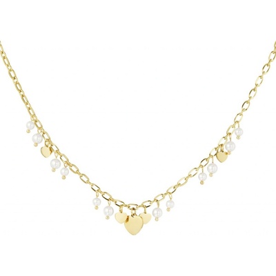 Ornamenti Pozlacený oval pearl gold OOR300007