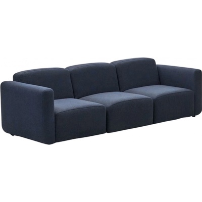 Kave Home Tmavě modrá látková modulární Neom 263 cm