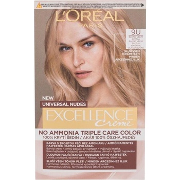 L&apos;oréal Paris Excellence Creme Triple Protection 9U Very Light Blond Farba na vlasy 48 ml
