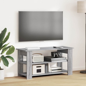 vidaXL Стойка за телевизор Сив Сонома 100 x 40 x 50 cm (8000393)