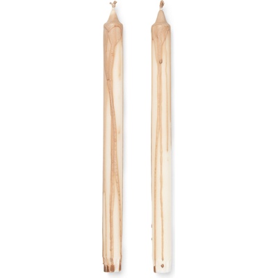 ferm LIVING Свещи Dryp 30 см бежови 2 бр (1104264772)