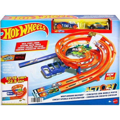Hot Wheels Mattel Dráha s extra zatáčkou