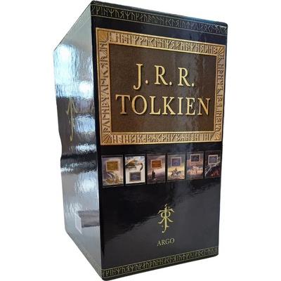 Tolkien BOX - runy II - 6x kniha - John Ronald Reuel Tolkien