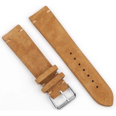 BStrap Suede Leather remienok na Xiaomi Amazfit GTR 2 / GTR 47mm, brown SSG021C0206