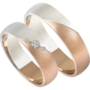 Zlaté snubní prsteny SP-209