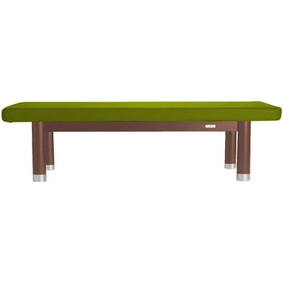 Clap Tzu Ambra Luxusné thajské masážne lehátko Thai Doplnky: otvor na tvár so zátkou Farba čalúnenia: PU zelená (grass) Farba konštrukcie: olejovaný wenge 202 x 115 cm 60 kg 13 farieb