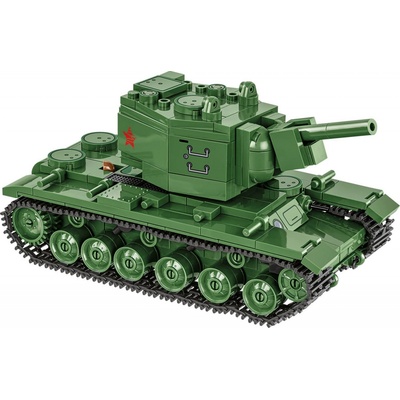 COBI 2731 World War II Ruský těžký tank Kliment Voroshilov KV-2 1:48