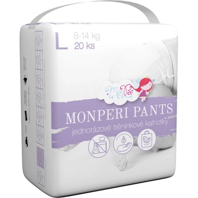MonPeri Pants Size L еднократни пелени гащички 20 бр