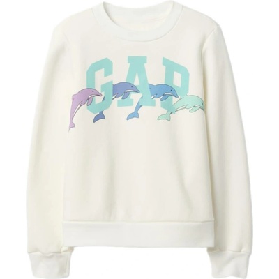 GAP Logo Crew biela
