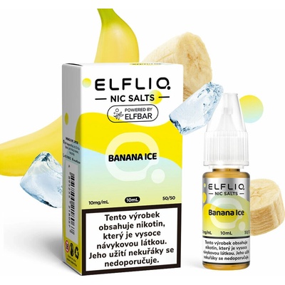 ELFLIQ Banana Ice 10 ml 10 mg