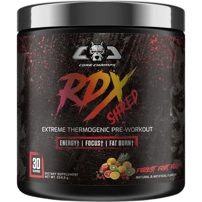 Core Champs by Kai Greene RDX Shred | Extreme Thermogenic Pre-Workout [214.5 грама] Горски плодове