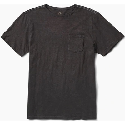 Roark Well Worn Mid Organic Knit Top Charcoa