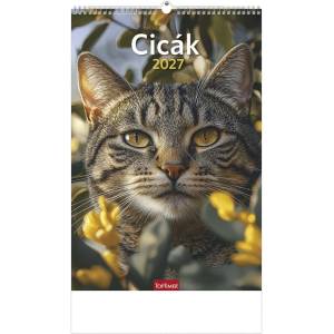 TopTimer Стенен календар TOPTIMER T094 220x330 мм, вертикален, „Котенца 2027 (T9400-11A)
