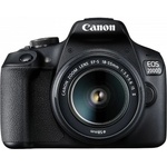 Canon EOS 2000D + EF-S 18-55mm IS II (2728C028AA) Цифрови фотоапарати