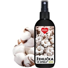 ECO žehlička ve spreji® WHITE COTTON na vyrovnání skladů a záhybů na oblečení 100 ml na cesty