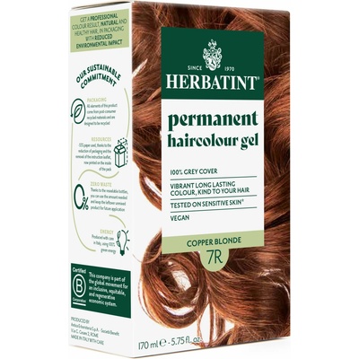 Herbatint barva na vlasy měděná blond 7R